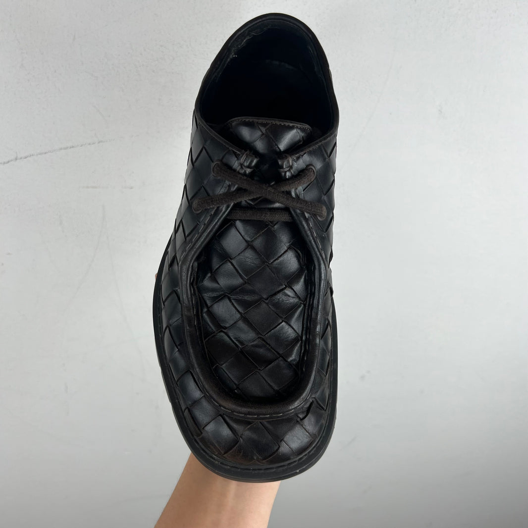 Bottega Veneta Haddock Lace-Up Shoes