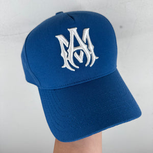 Amiri Blue AM Hat