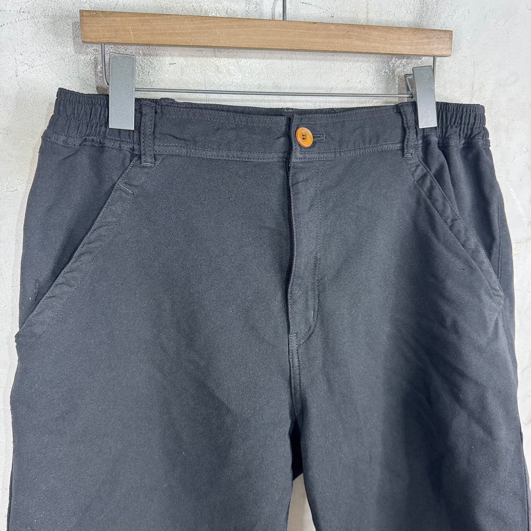 CDG HD Elastic Waist Polyester Shorts