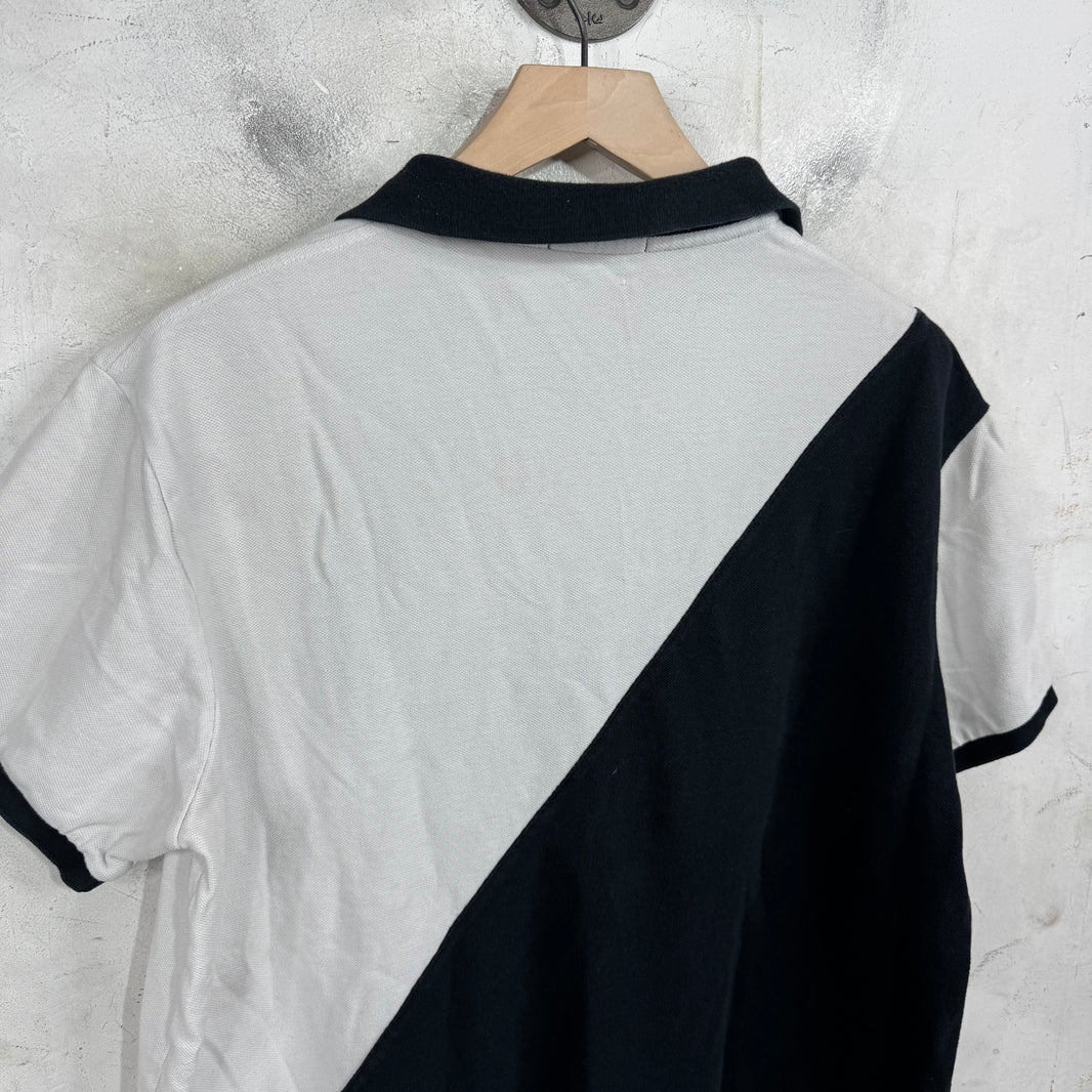 Ralph Lauren Diagonal Panelled Horse and Crest Polo