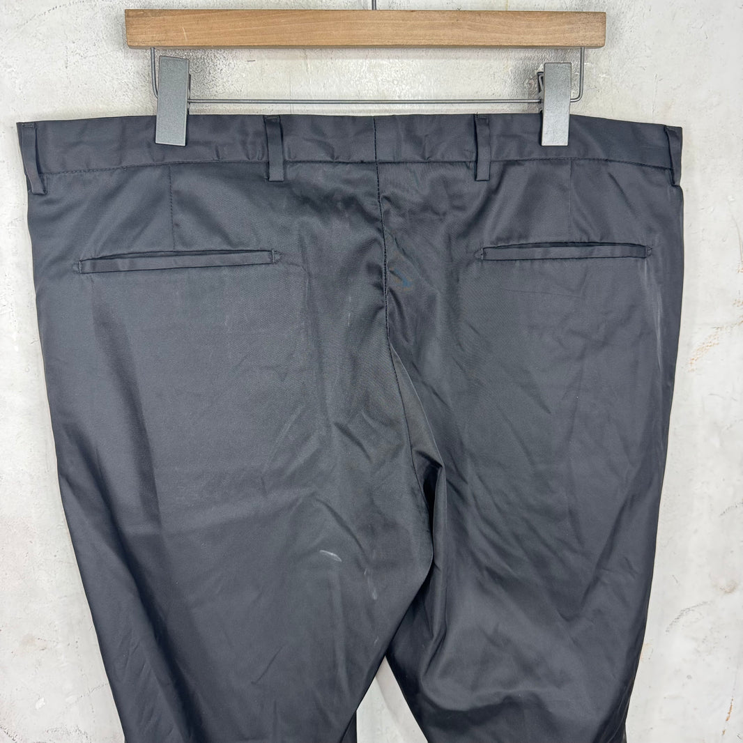 Prada Velcro Ankle Stap Nylon Pants