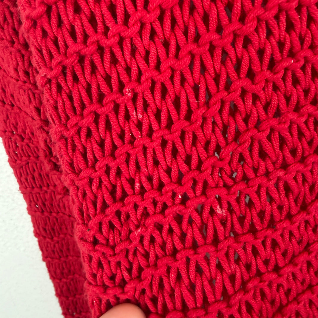 Engineered Garments Red Knit Sweater