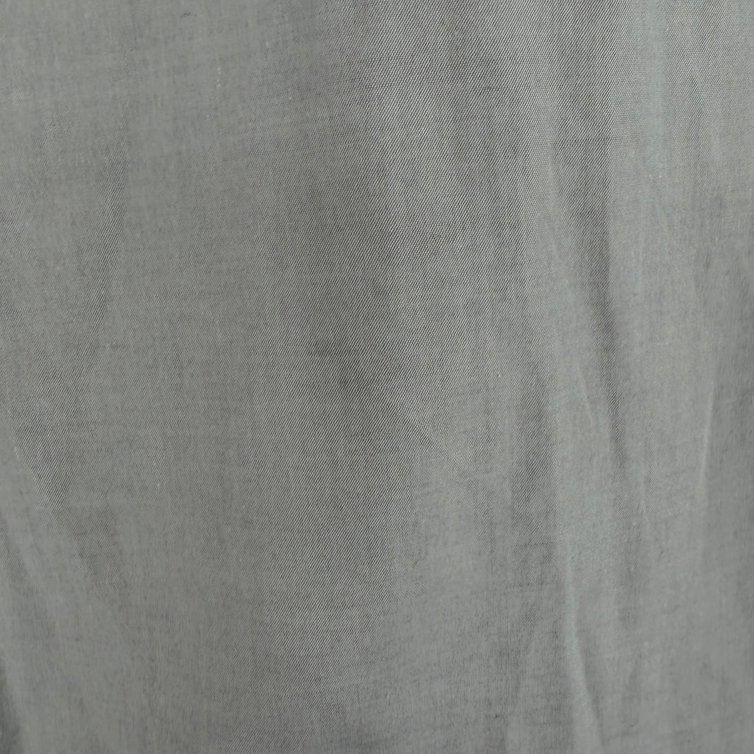 Visvim Gray Felt Detail Button Up Shirt