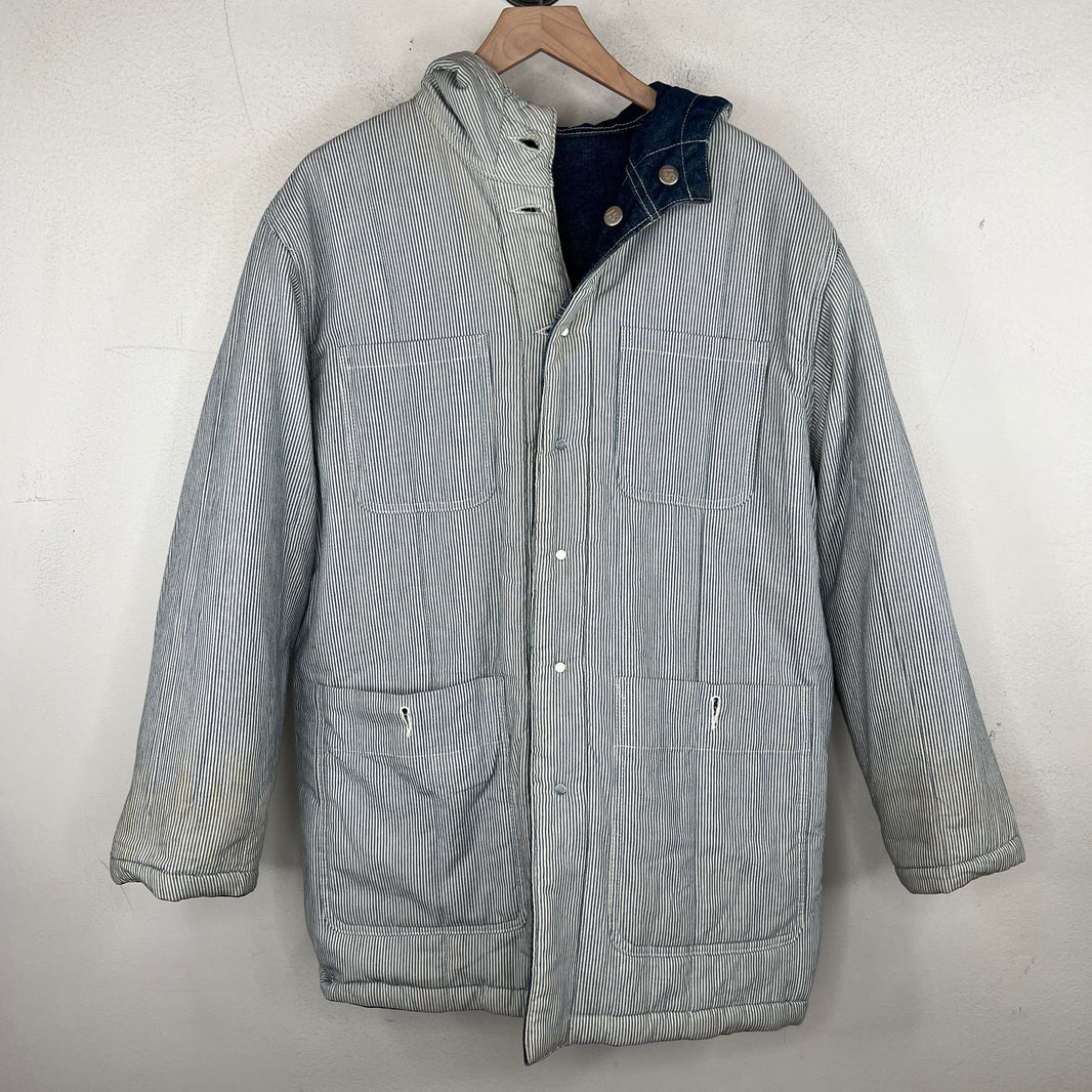 Issey Miyake Alien Hooded Denim Jacket