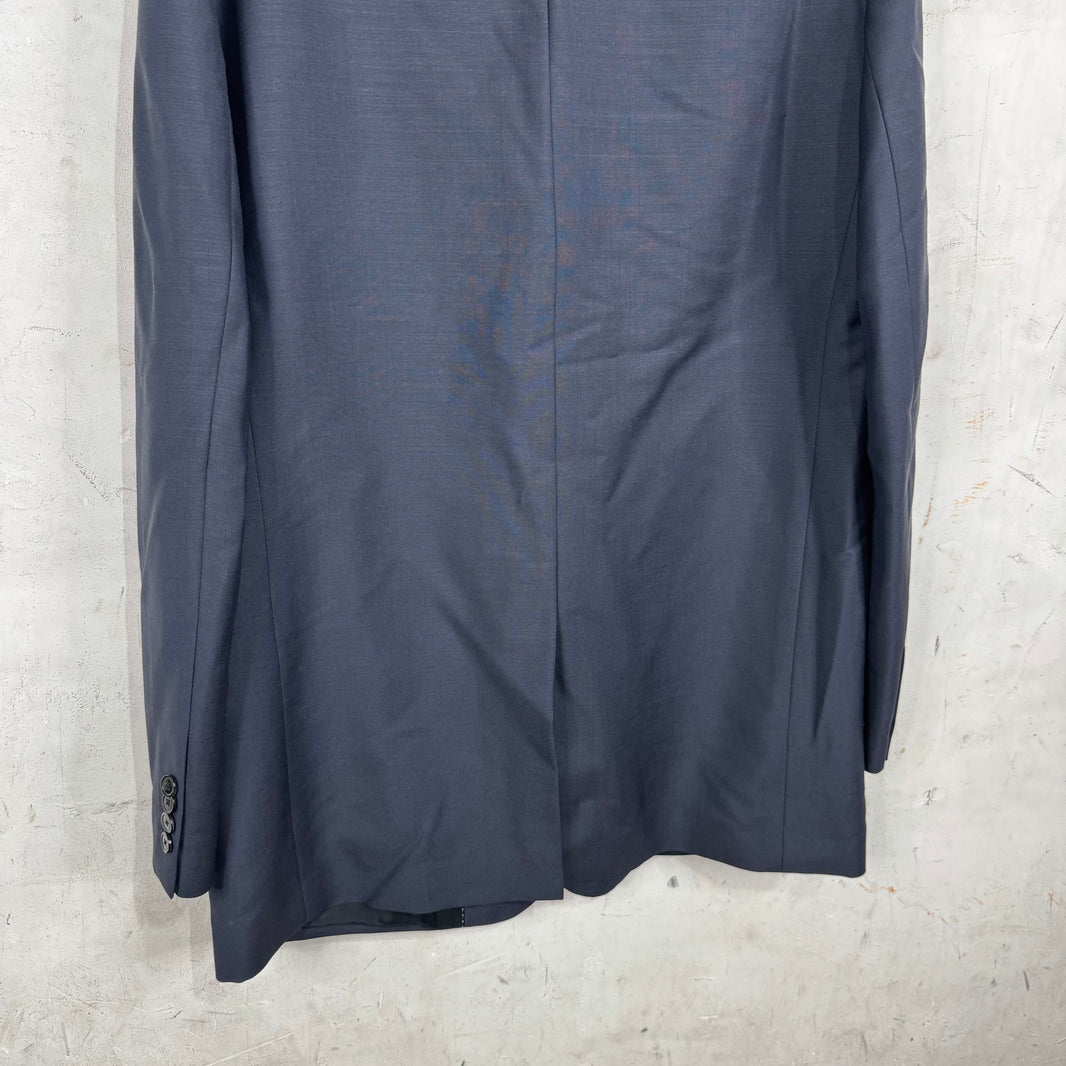 Dries Van Noten Navy Blazer Jacket