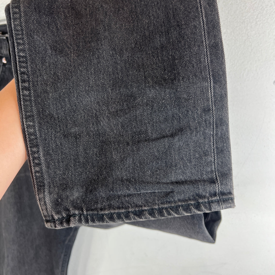 Celine Black Straight Leg Denim Jeans