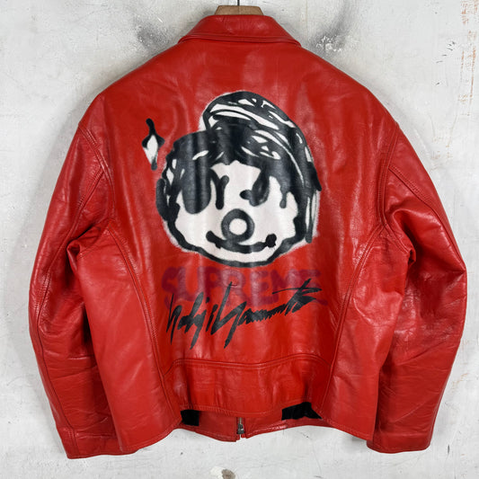 Supreme x Yohji Yamamoto Chito Leather Jacket