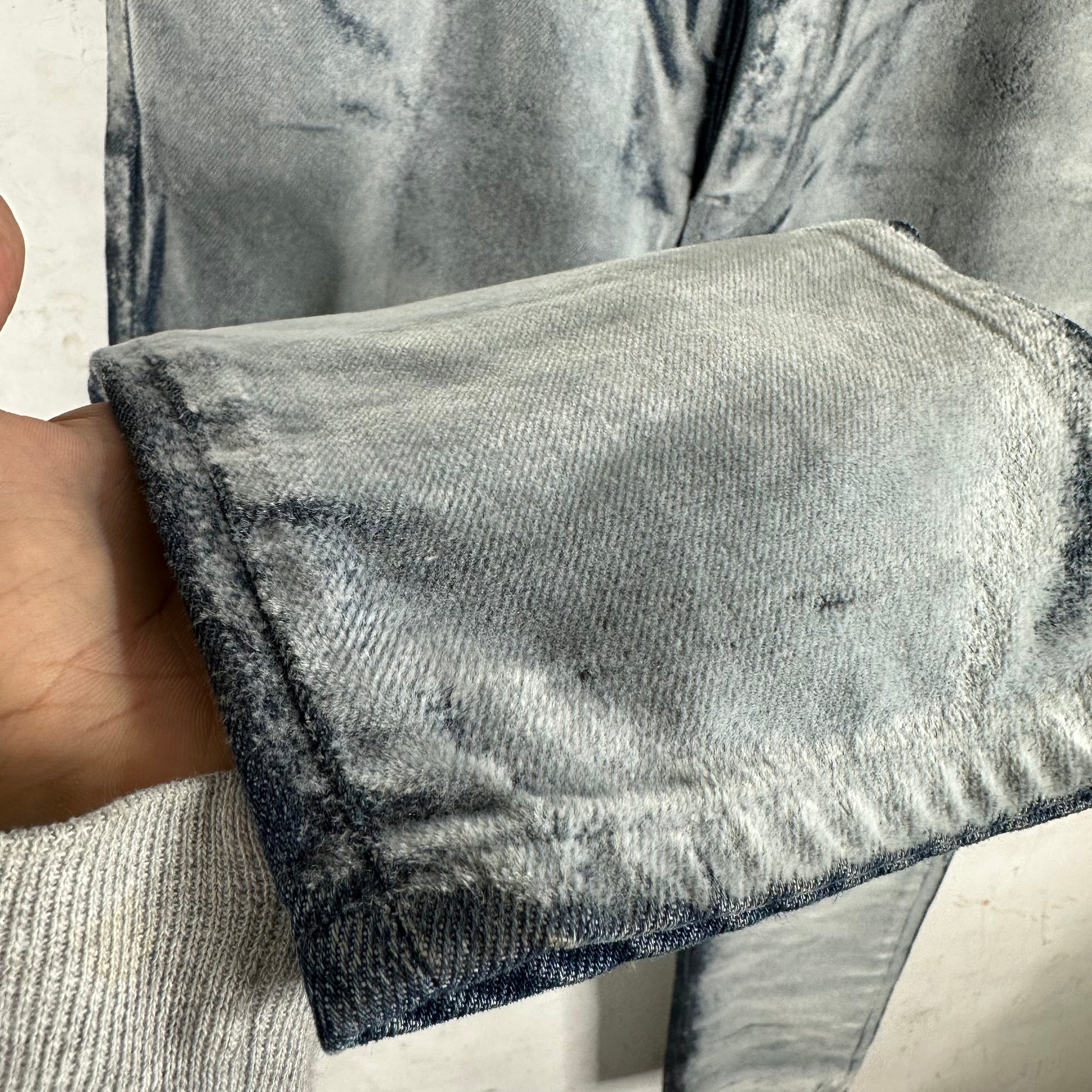 Margiela Straight Frosted Denim