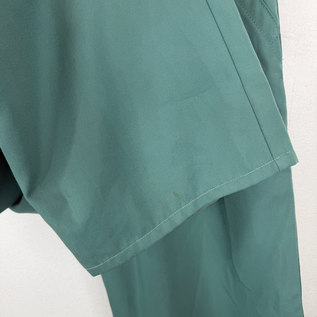 CDG Teal Button Waist Pants