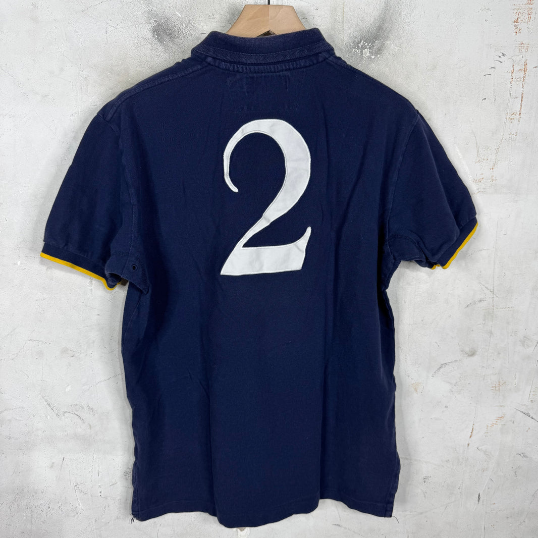 Ralph Lauren Navy Club Crest #2 Big Pony Polo