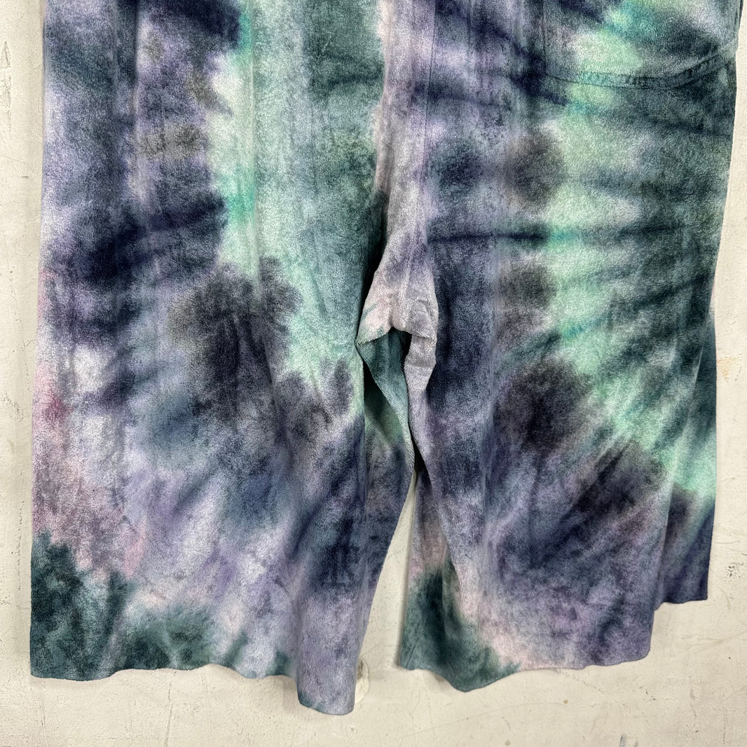 Acne Studios Velvet Tie Dye Shorts