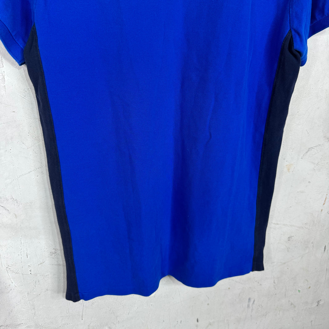 Ralph Lauren Blue Yellow Big Pony Polo