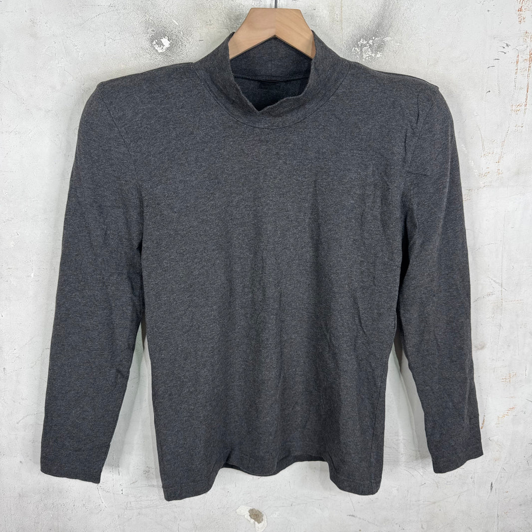 Balenciaga Grey Shoulder Padded L/S T-Shirt