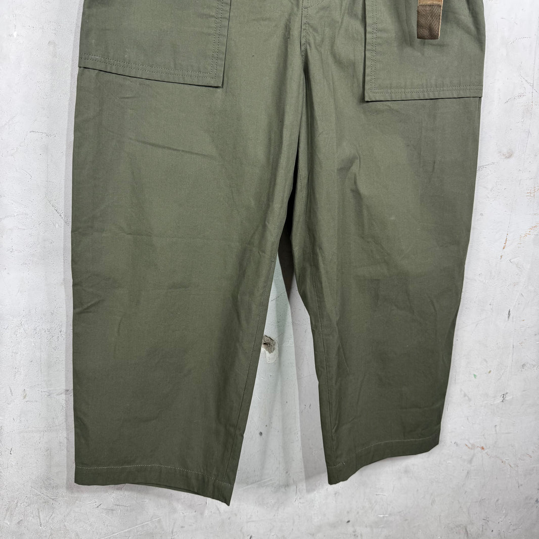 Sacai Velour Belted Capris