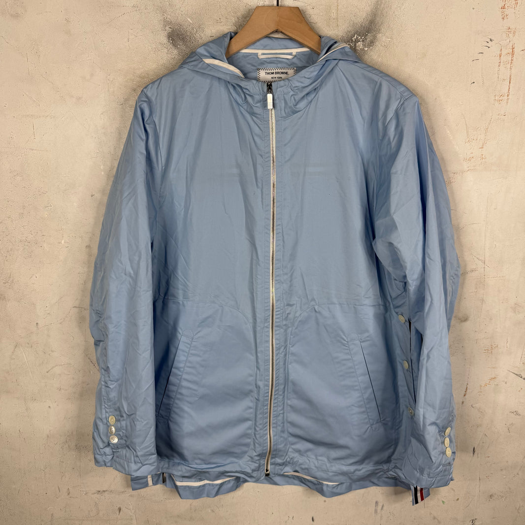 Thom Browne Blue Packable Track Jacket