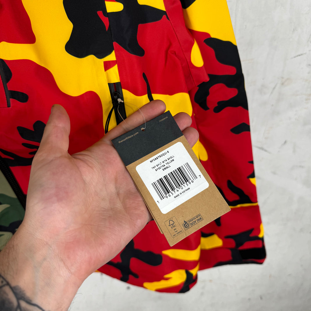 Supreme x TNF Split Camo Rain Jacket