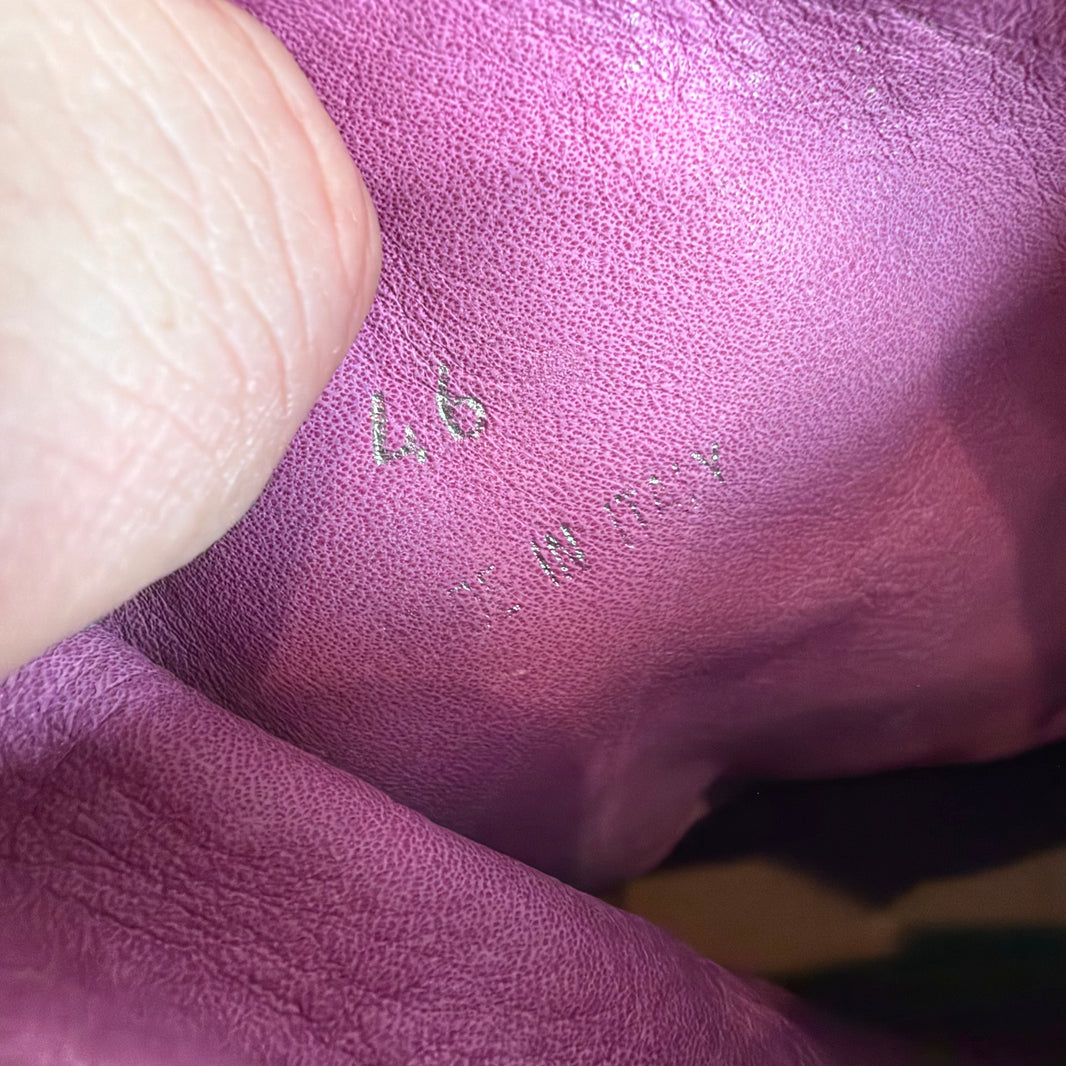424 Pink Leather Lace Marathon Boots