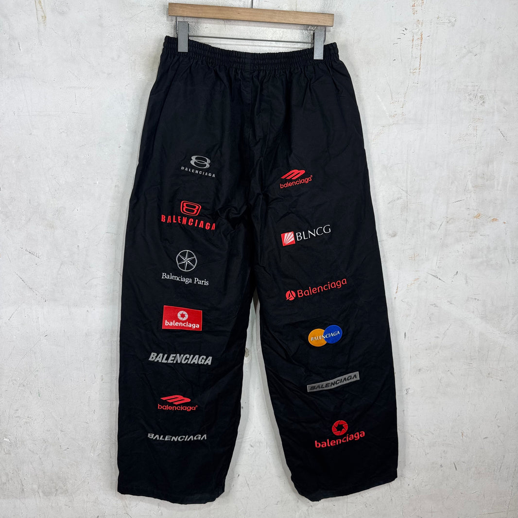 Balenciaga Multi Logo Track Pants