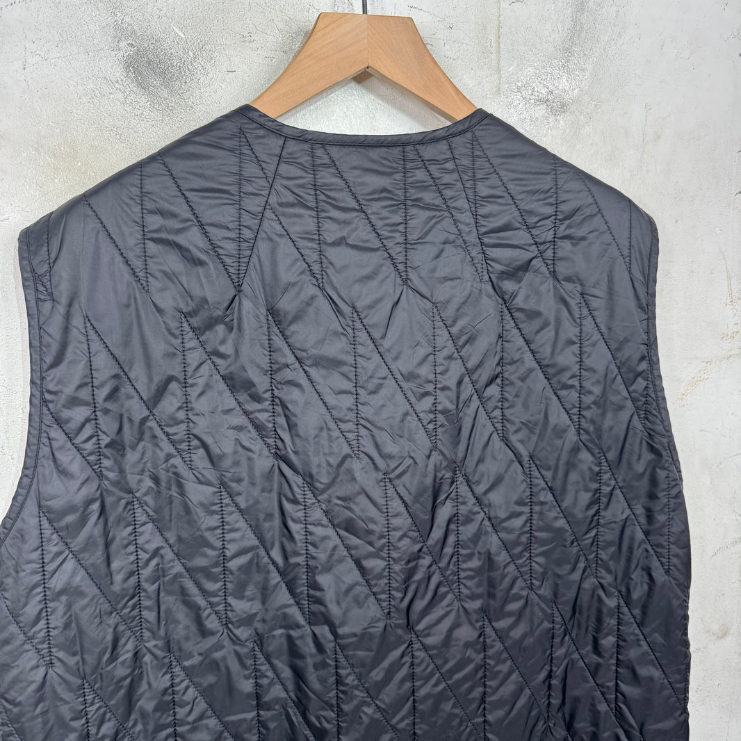 Rick Owens Quilted Snap Vest