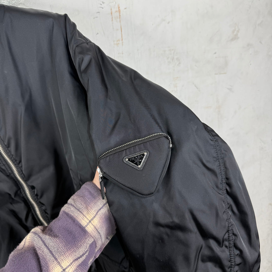 Prada Re-Nylon Bomber Jacket