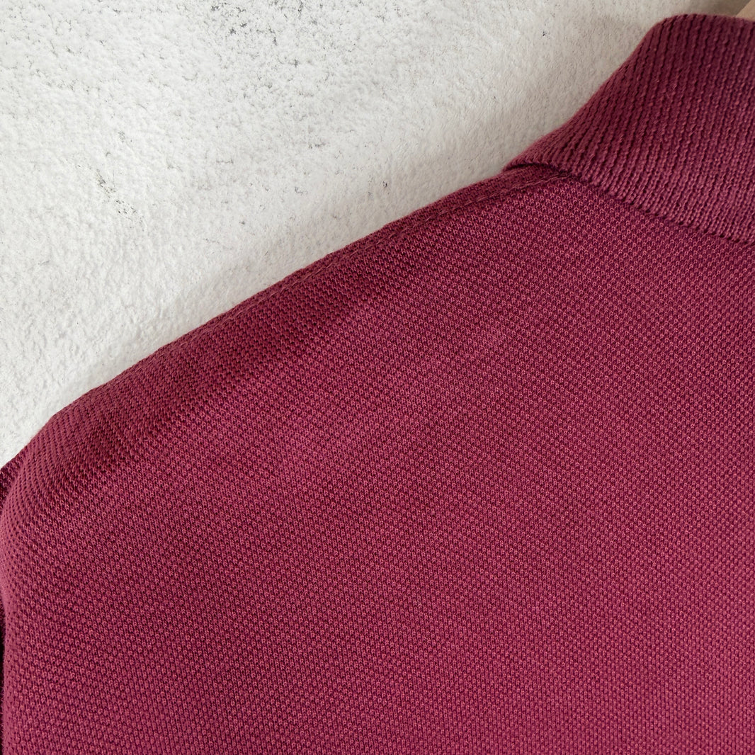Balenciaga BB Red Oversized Polo