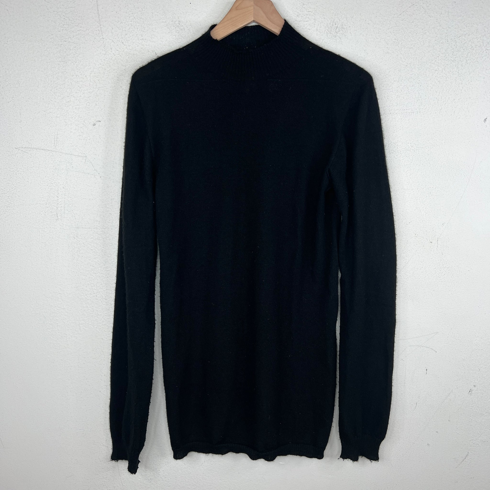 Rick Owens Cashmere Turtle Neck Sweater