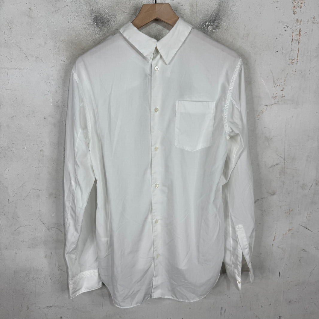 Comme Des Garcons Black Reverse White Button Up