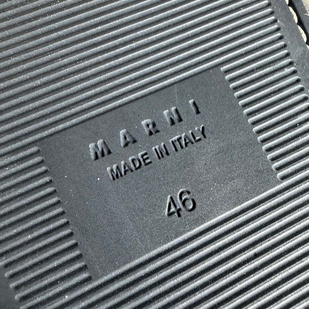 Marni Tan Fussbett Mules
