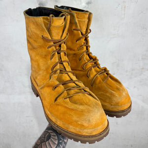 424 Suede Laced Marathon Boots