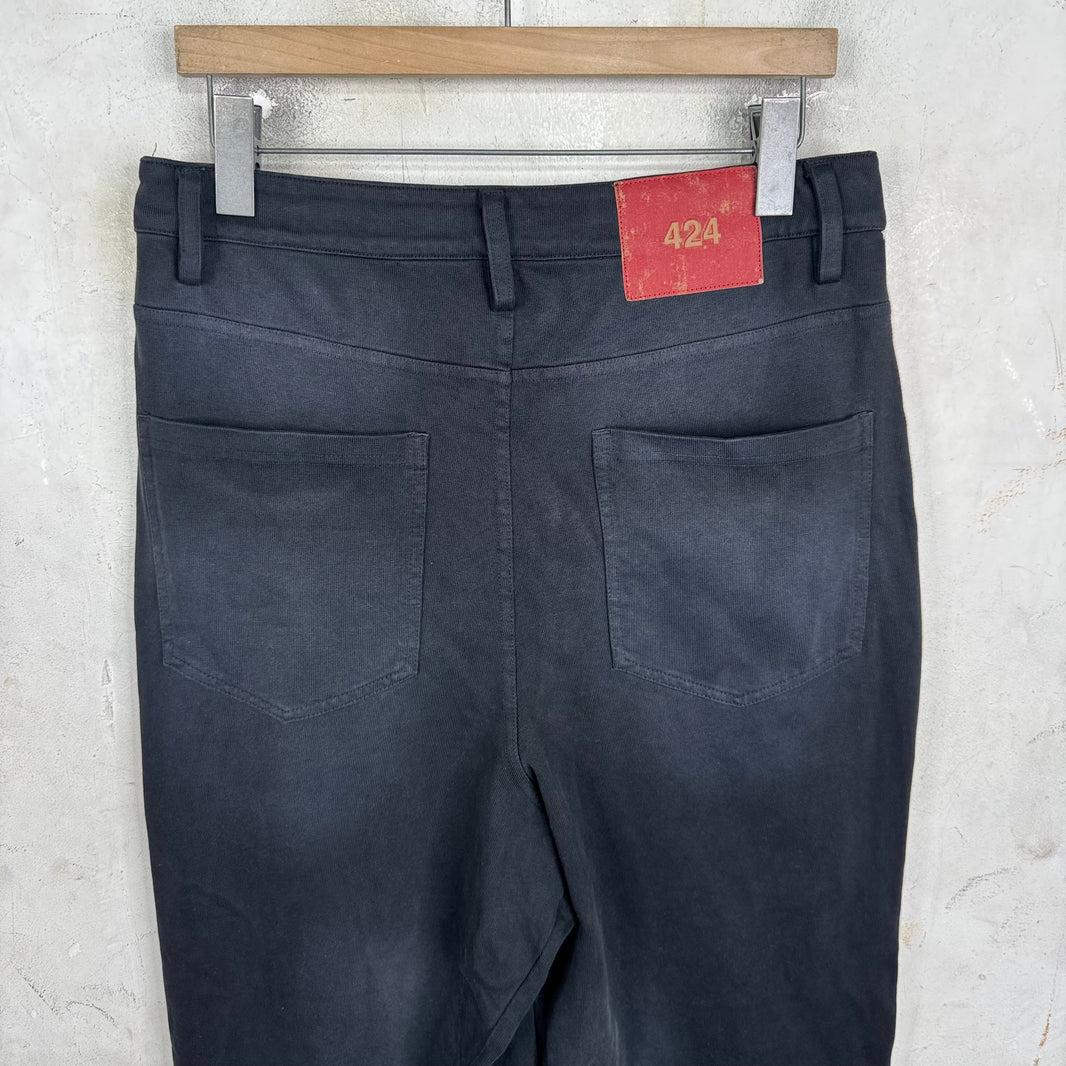 424 Faded Side Stripe Sweatpant Trouser