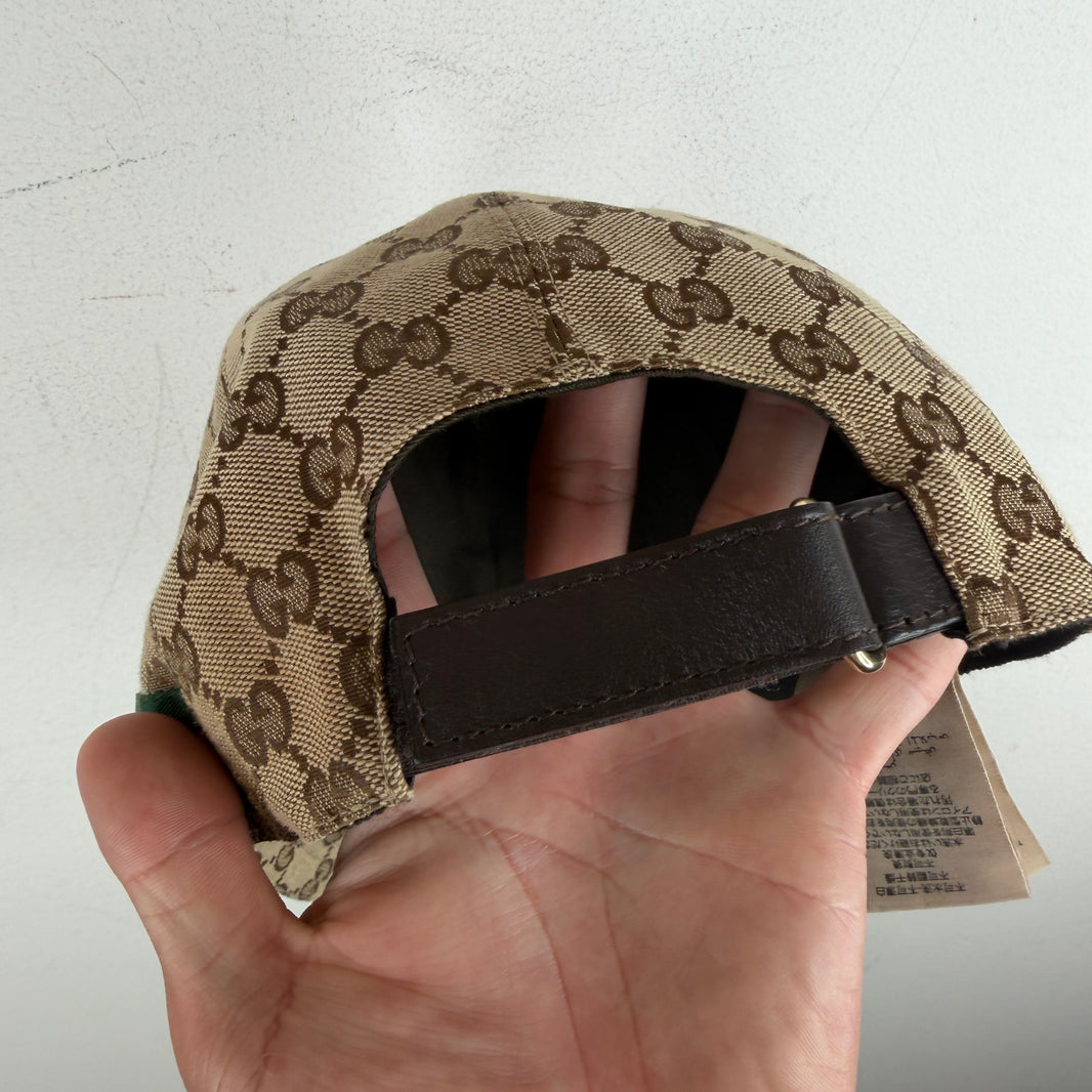 Gucci Beige Monogram Hat