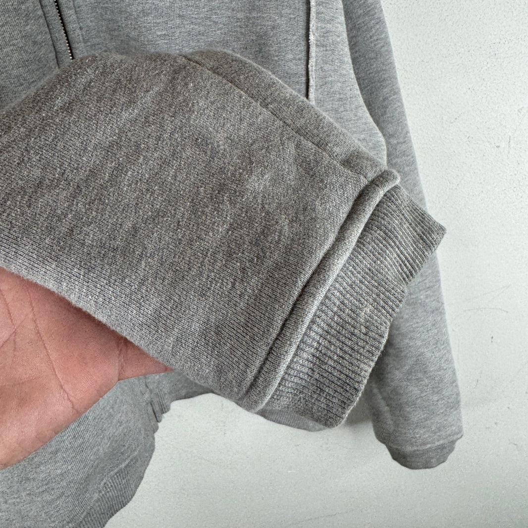 ERL Grey Swirl Zip-Up Hoodie