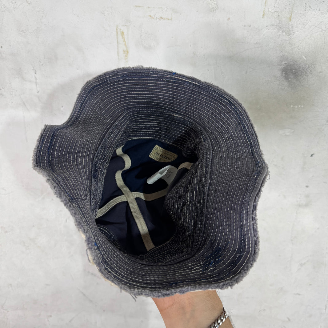 Kapital Grey Old Man & The Sea Bucket Hat