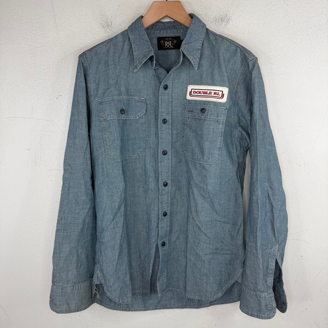 RRL Mechanic Chainstitch Button Up Shirt