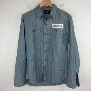 RRL Mechanic Chainstitch Button Up Shirt