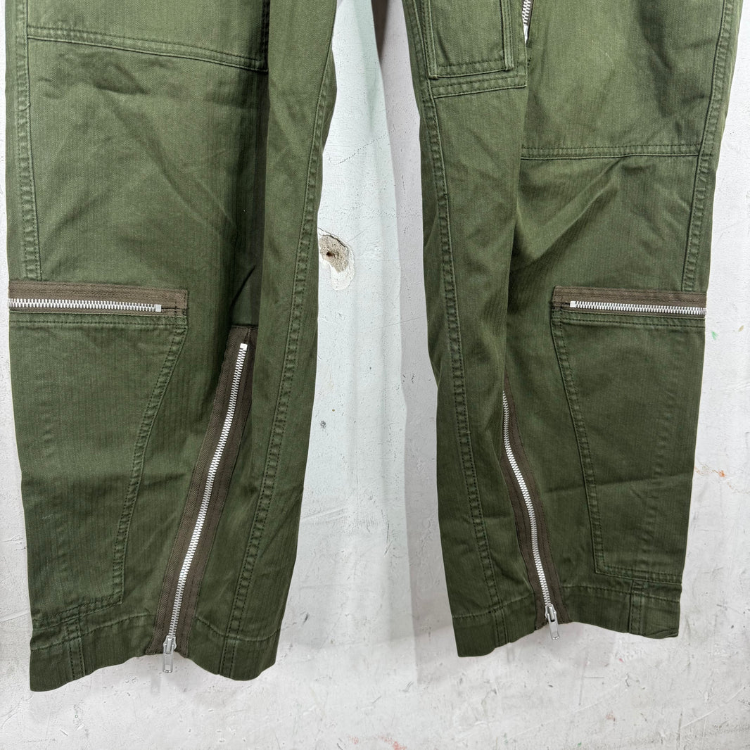 Margiela Zippered Flight Pants