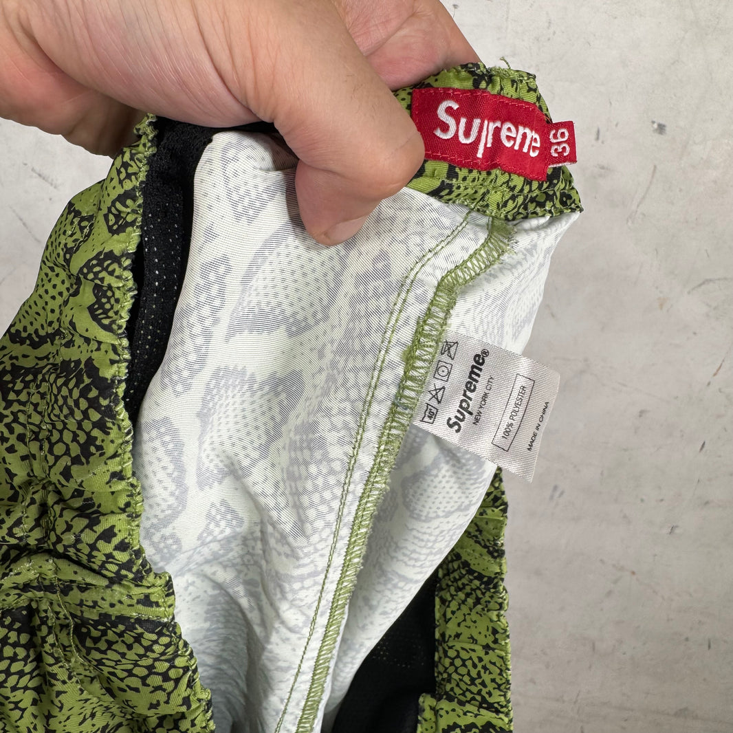 Supreme Belted Snakeskin Shorts