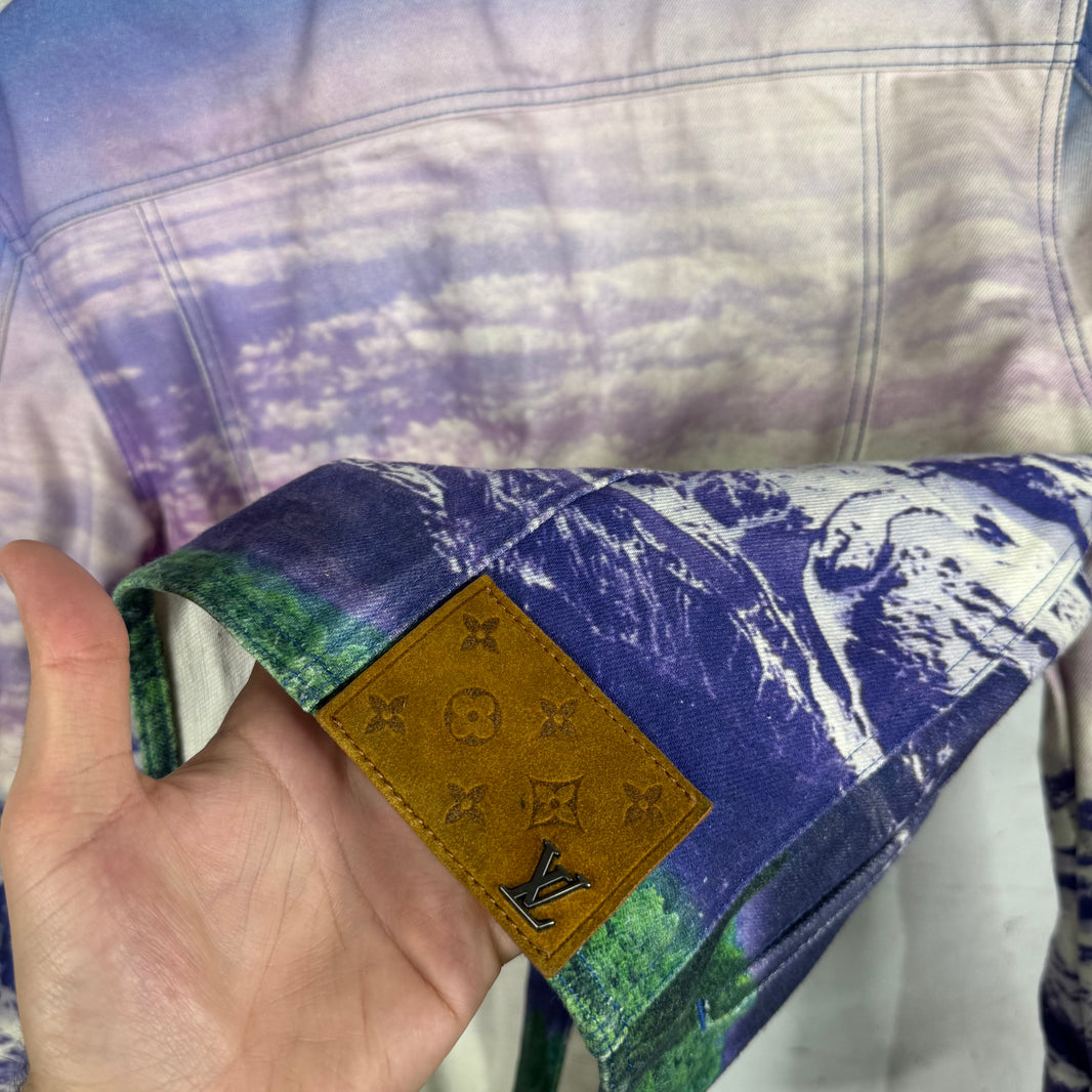 Louis Vuitton Landscape Gradient Denim Jacket