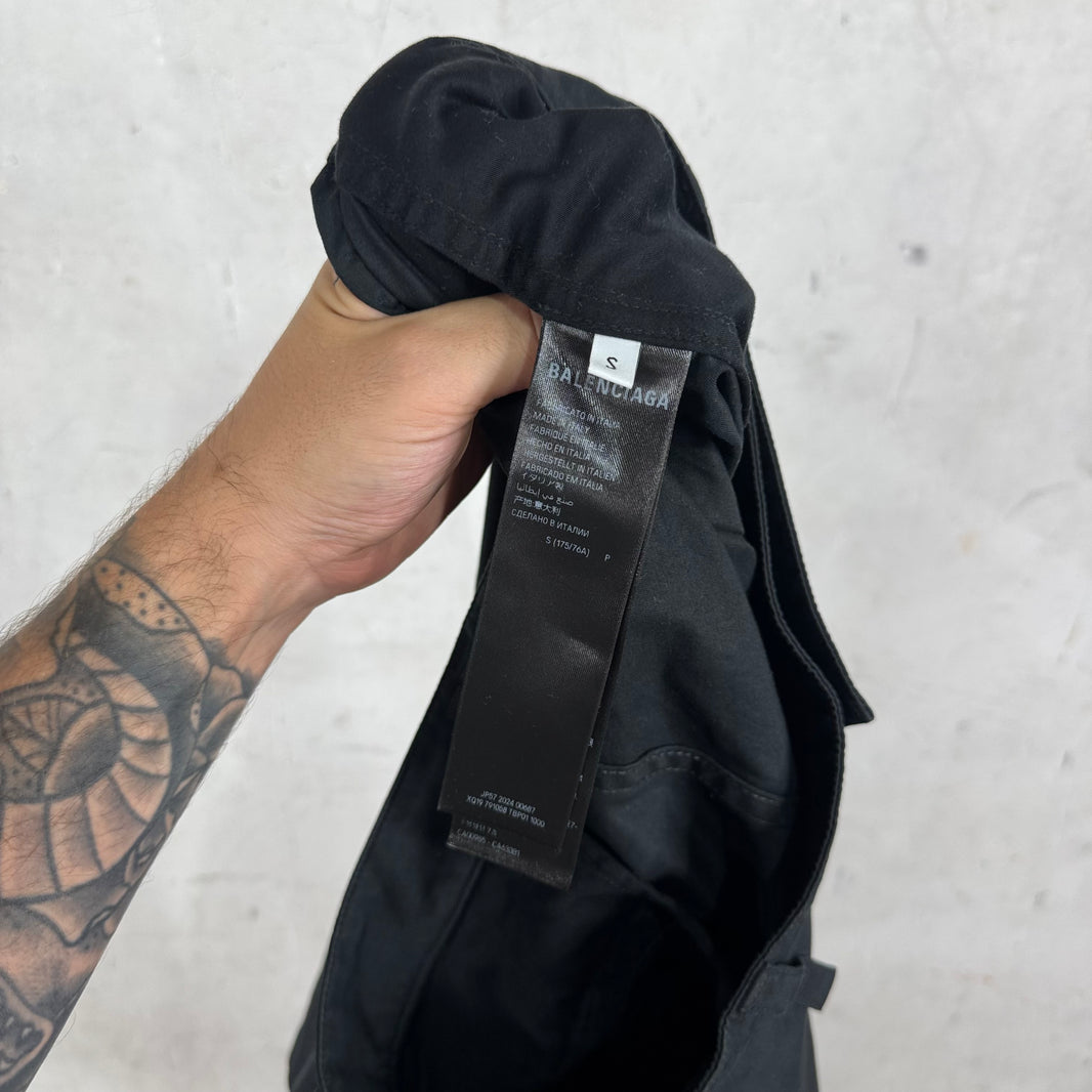 Balenciaga Black Minimal Shorts