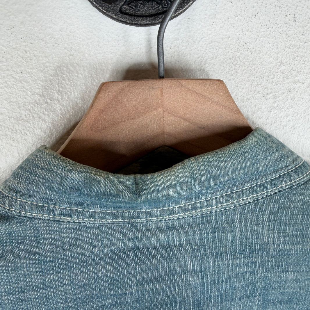 Neighborhood Stencil Denim Shirt