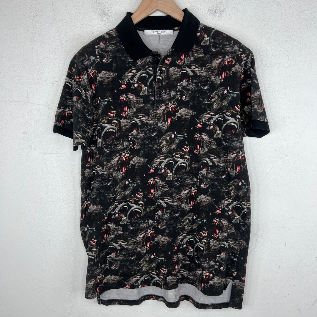 Givenchy Baboons Polo T-Shirt