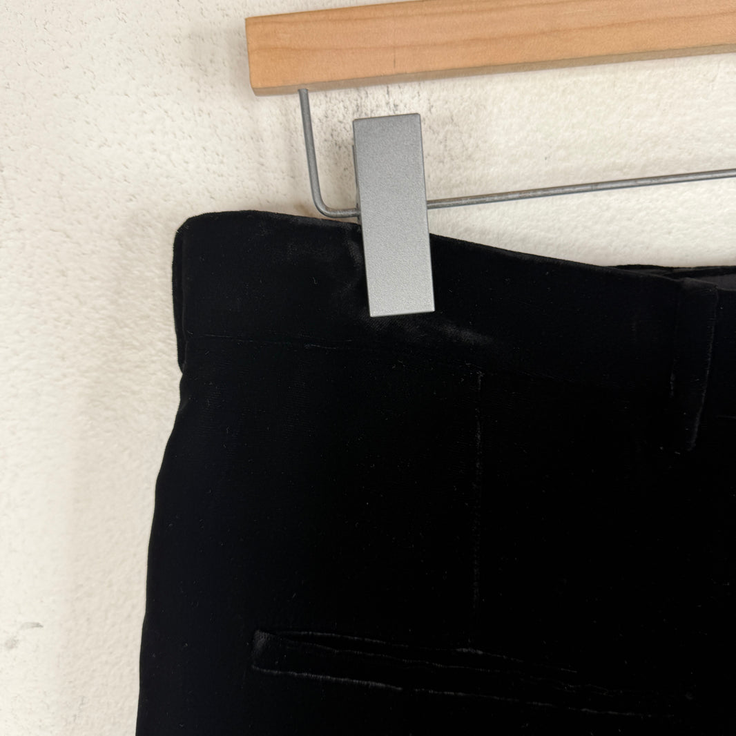 Saint Laurent Velvet Baggy Trousers