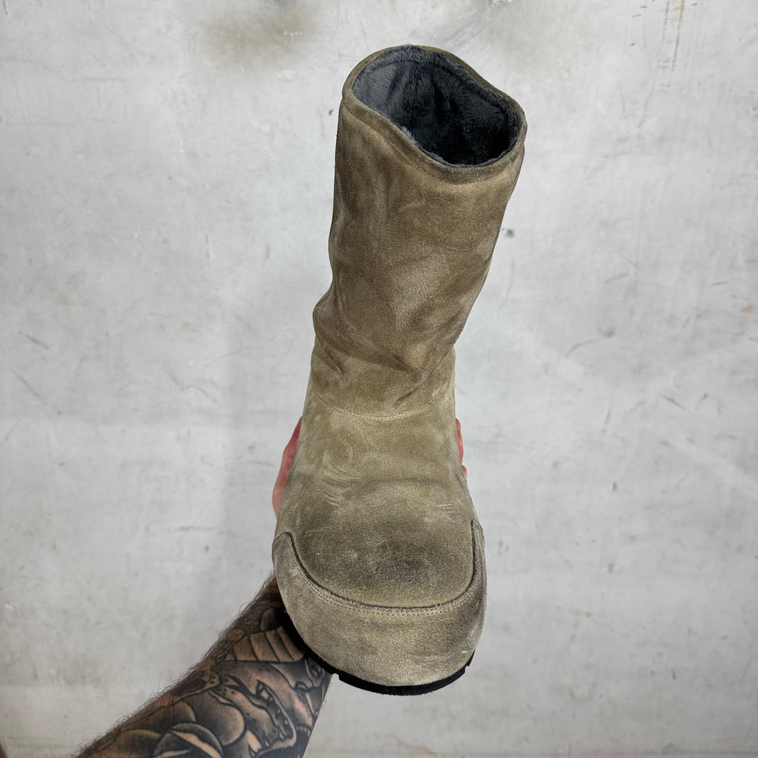 Balenciaga Grey Dumbo Booties