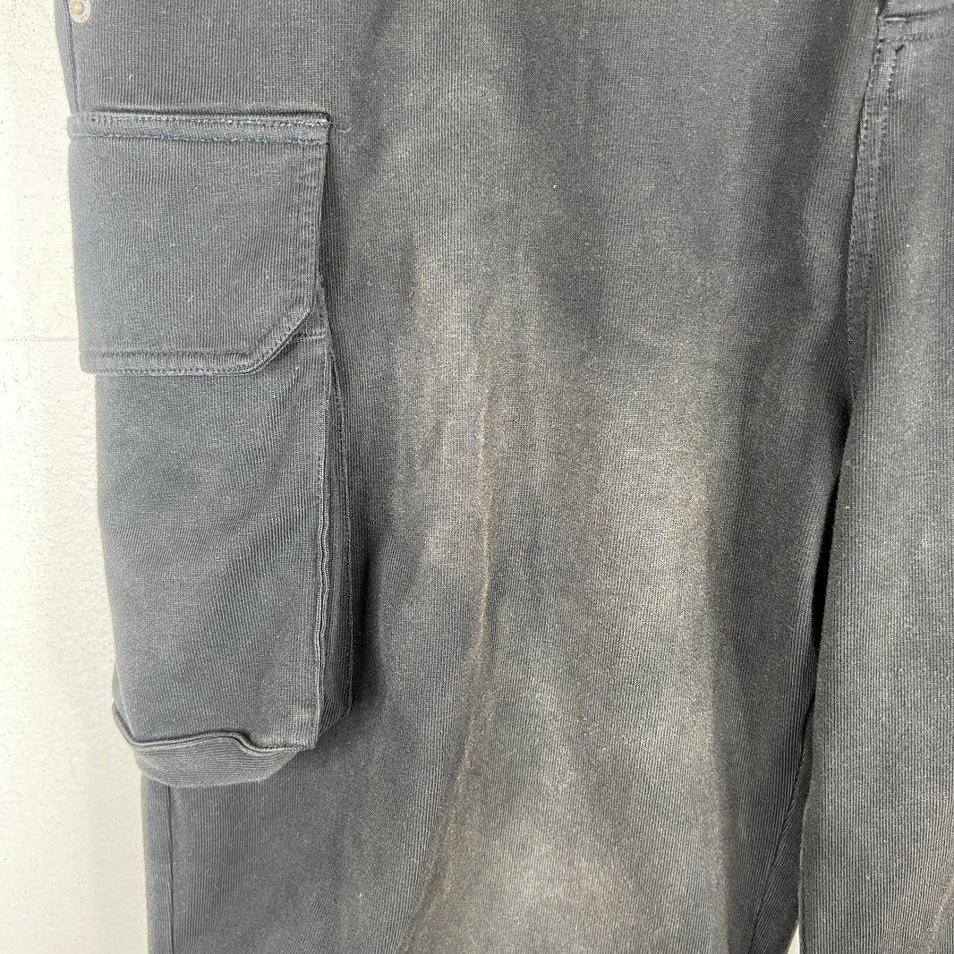 424 Black Crest Cargo Shorts