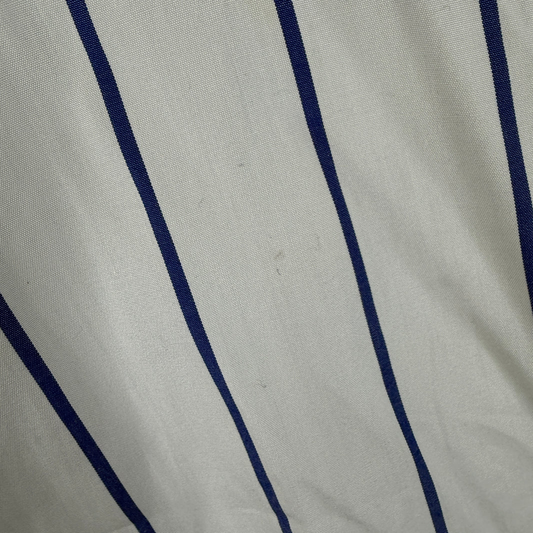 JW Anderson Striped Patchwork Button Up Shirt