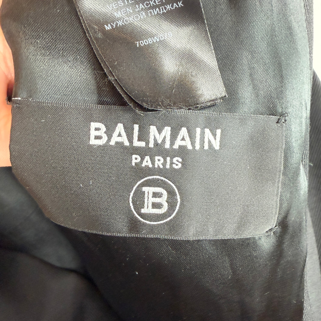 Balmain Double Breasted Blazer Jacket