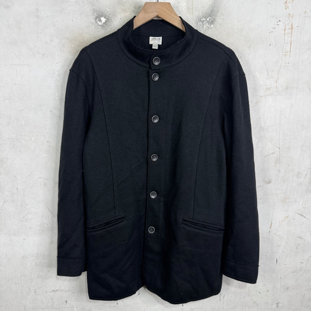 Armani Open Seam Wool Jacket
