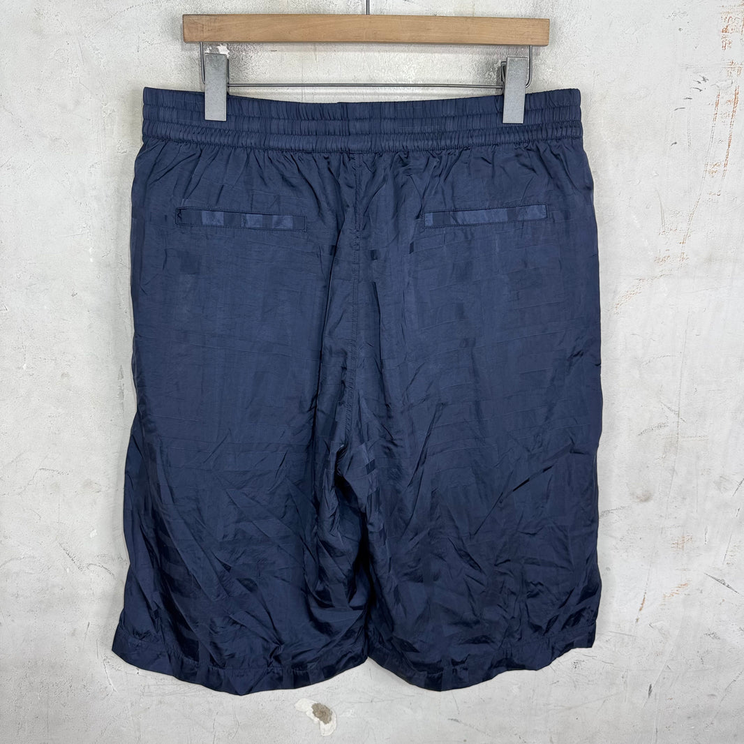 Givenchy Navy Logo Shorts