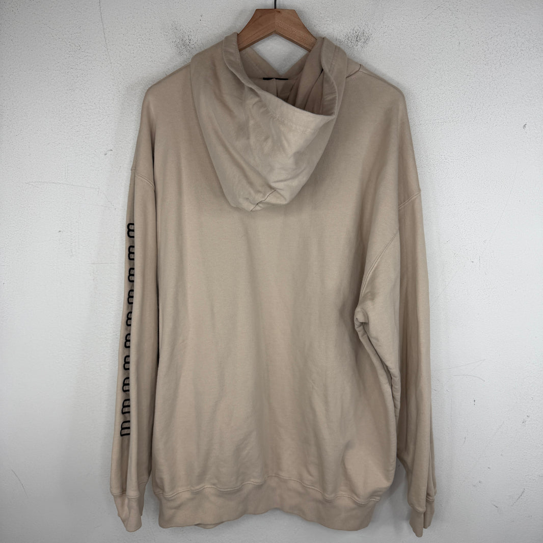 Balenciaga Beige BB Logo Hoodie