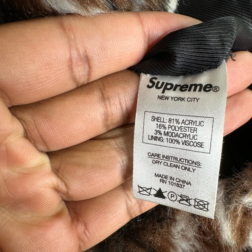 Supreme Faux Mink Bandana Jacket